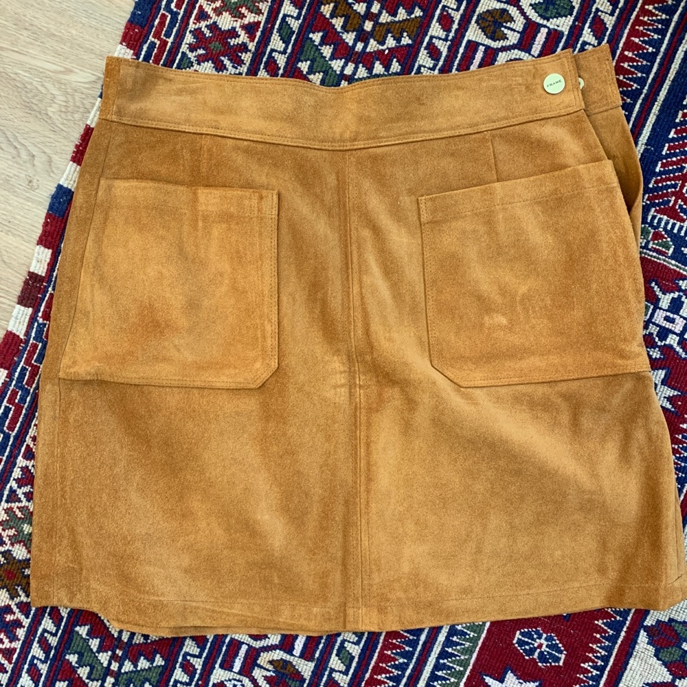 FRAME skirt suede